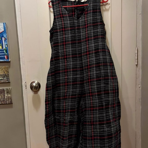 AND checked jumpsuit - worn twice - XL - Picture 4 of 6